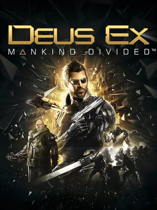 Deus Ex: Mankind Divided cover art