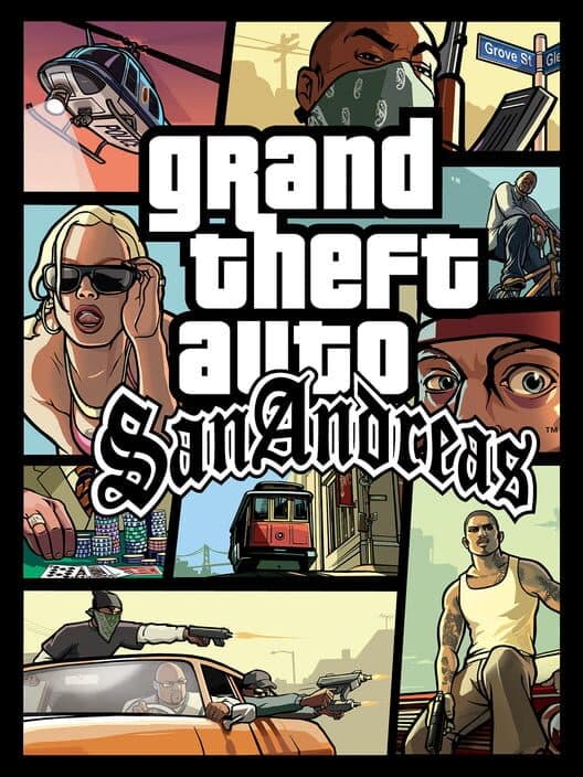 Grand Theft Auto: San Andreas cover art